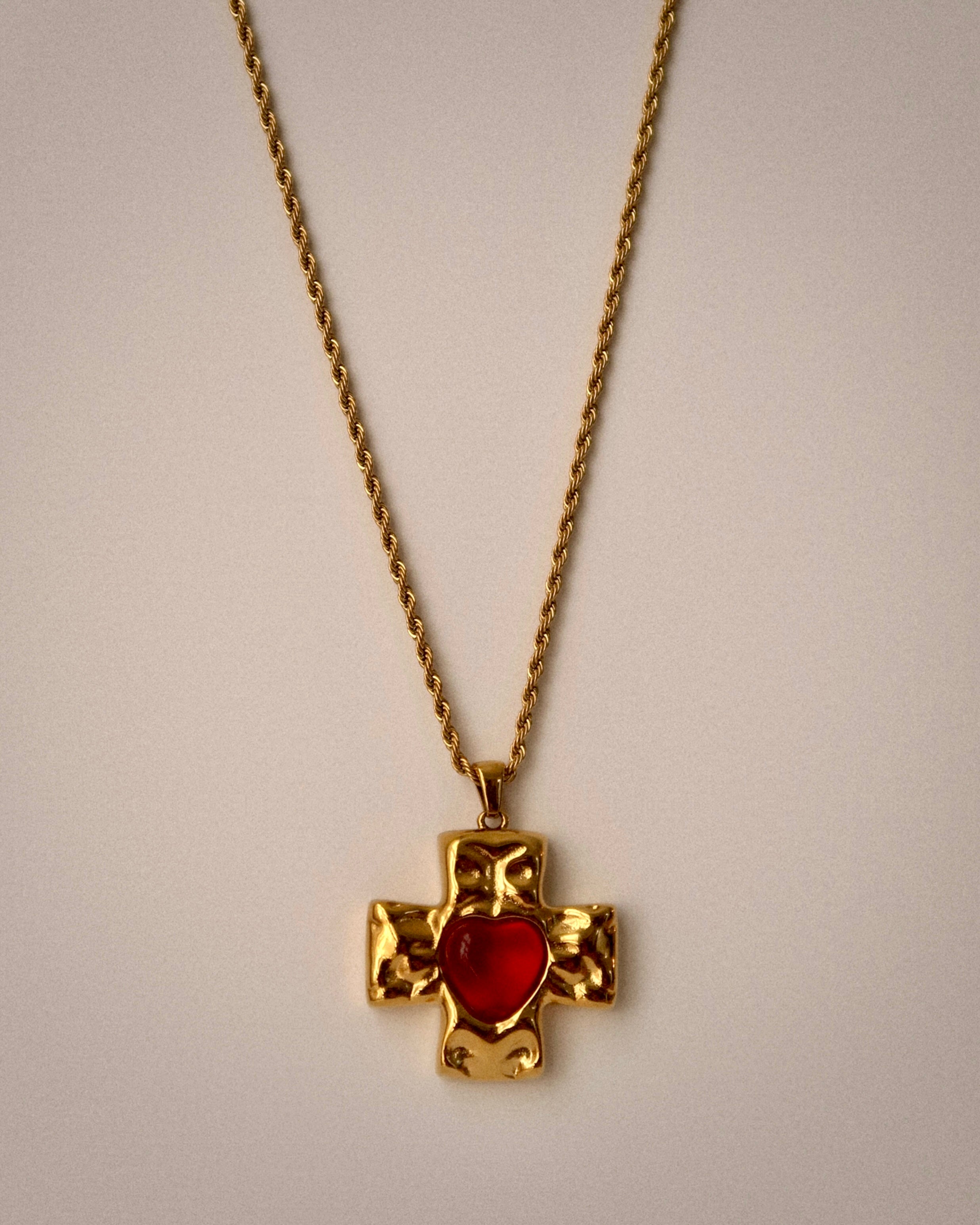 Esther Cross Necklace