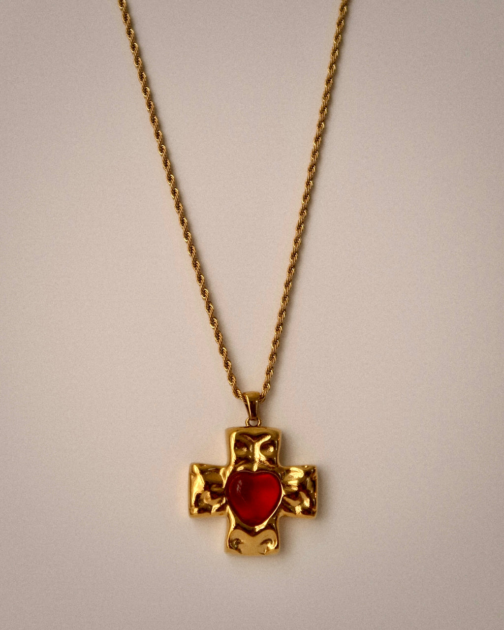 Esther Cross Necklace