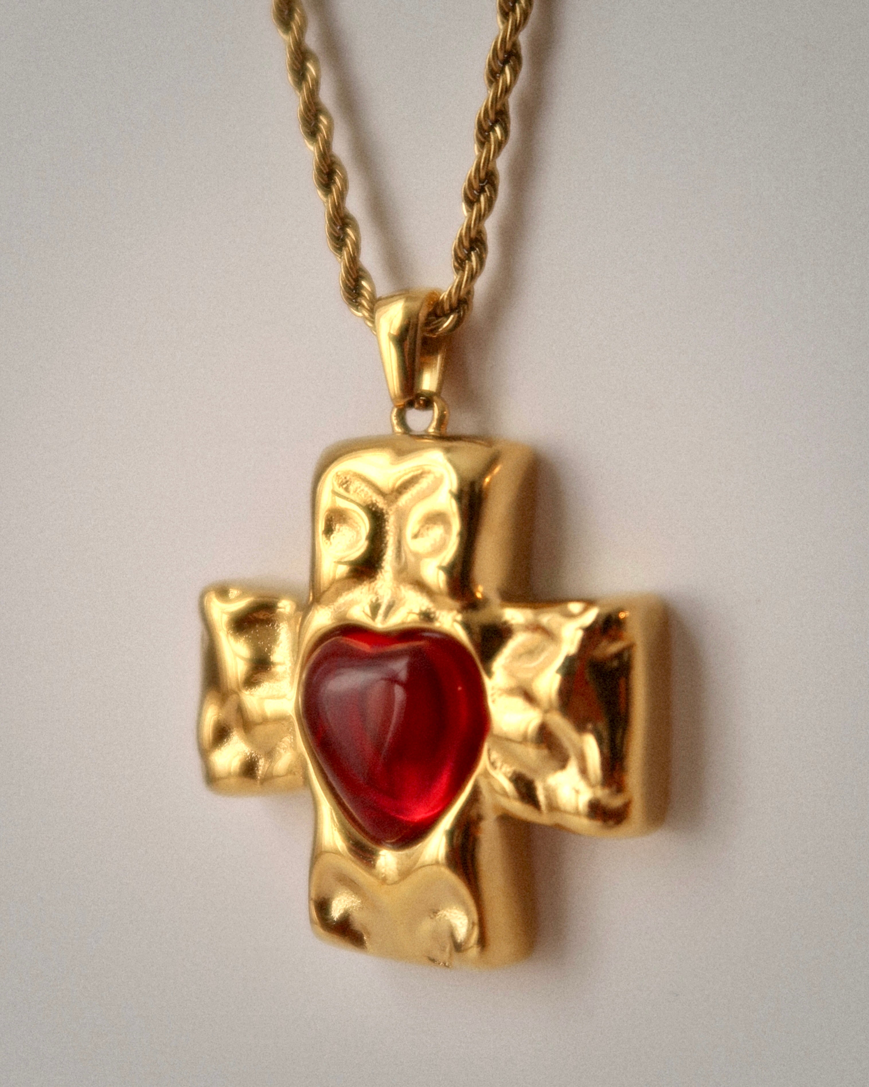 Esther Cross Necklace
