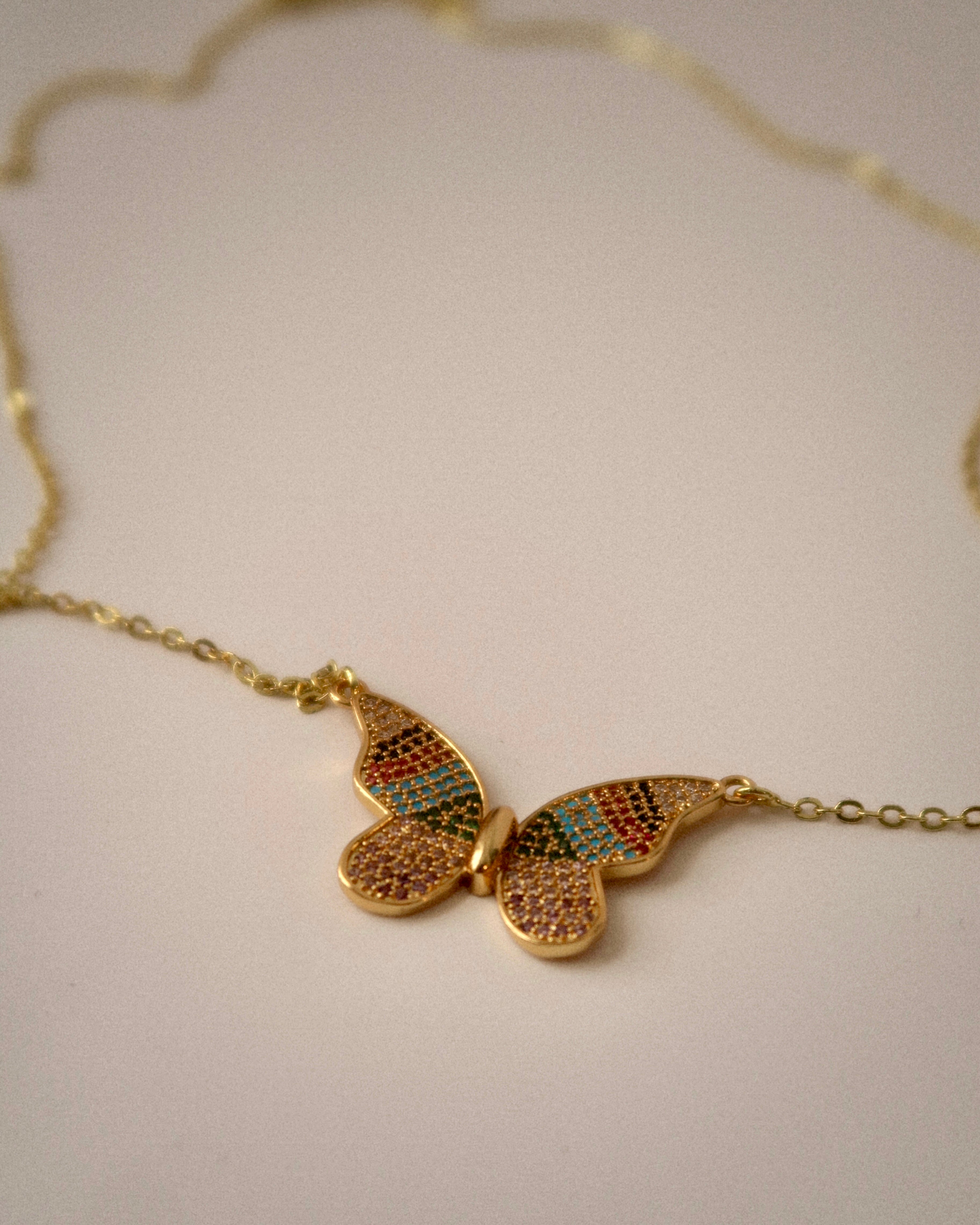 Beatriz Butterfly Necklace