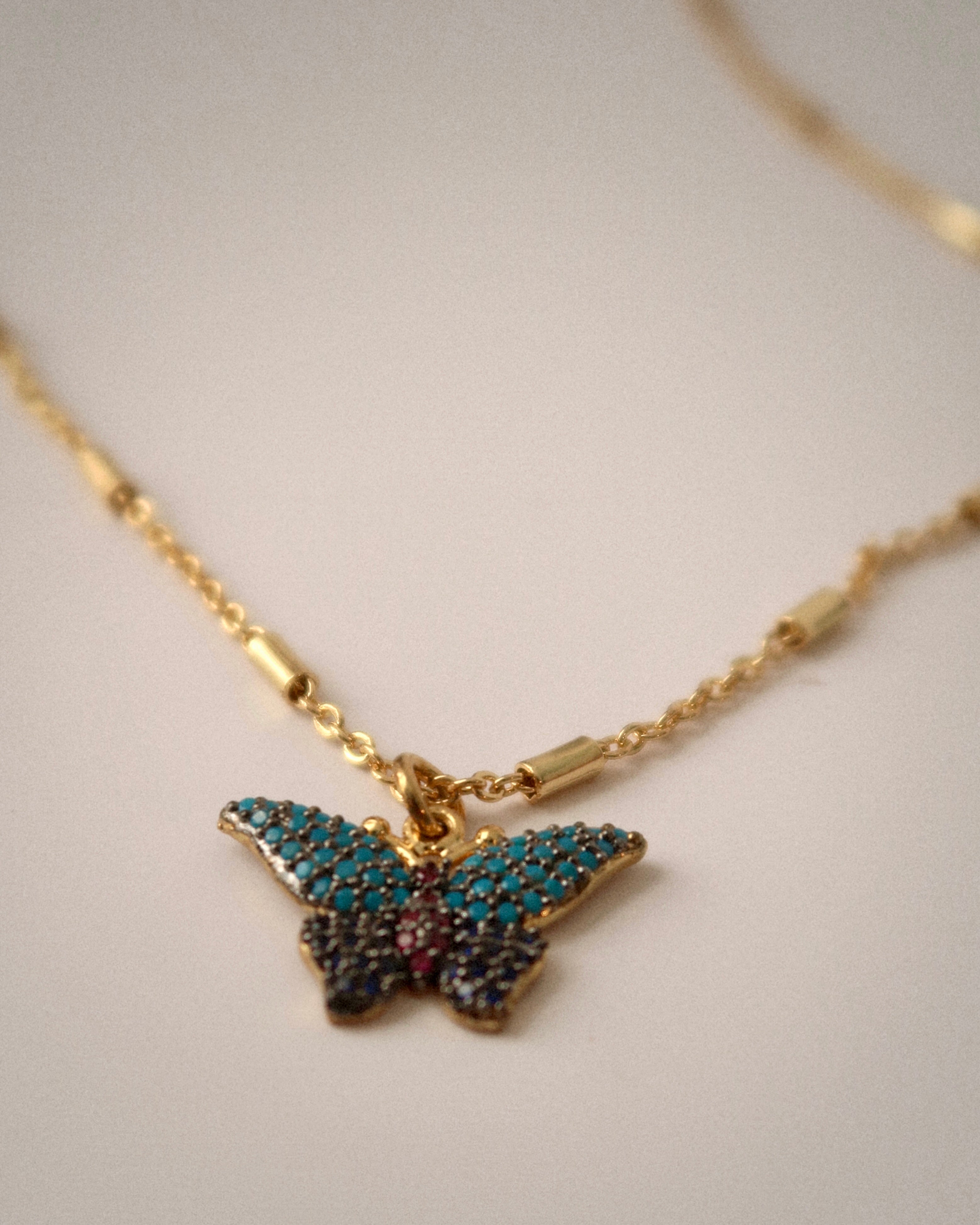 Maribel Butterfly Necklace