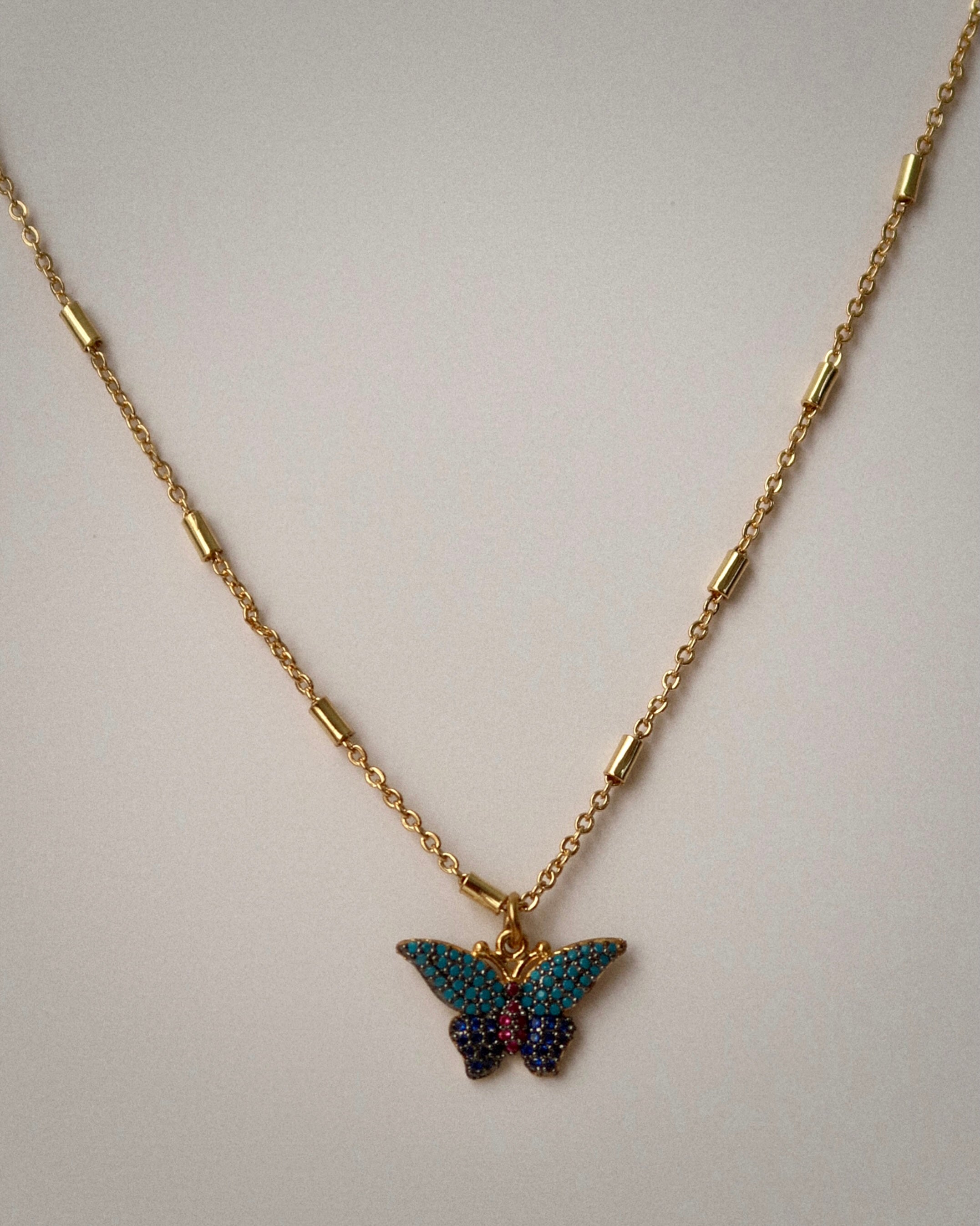 Maribel Butterfly Necklace