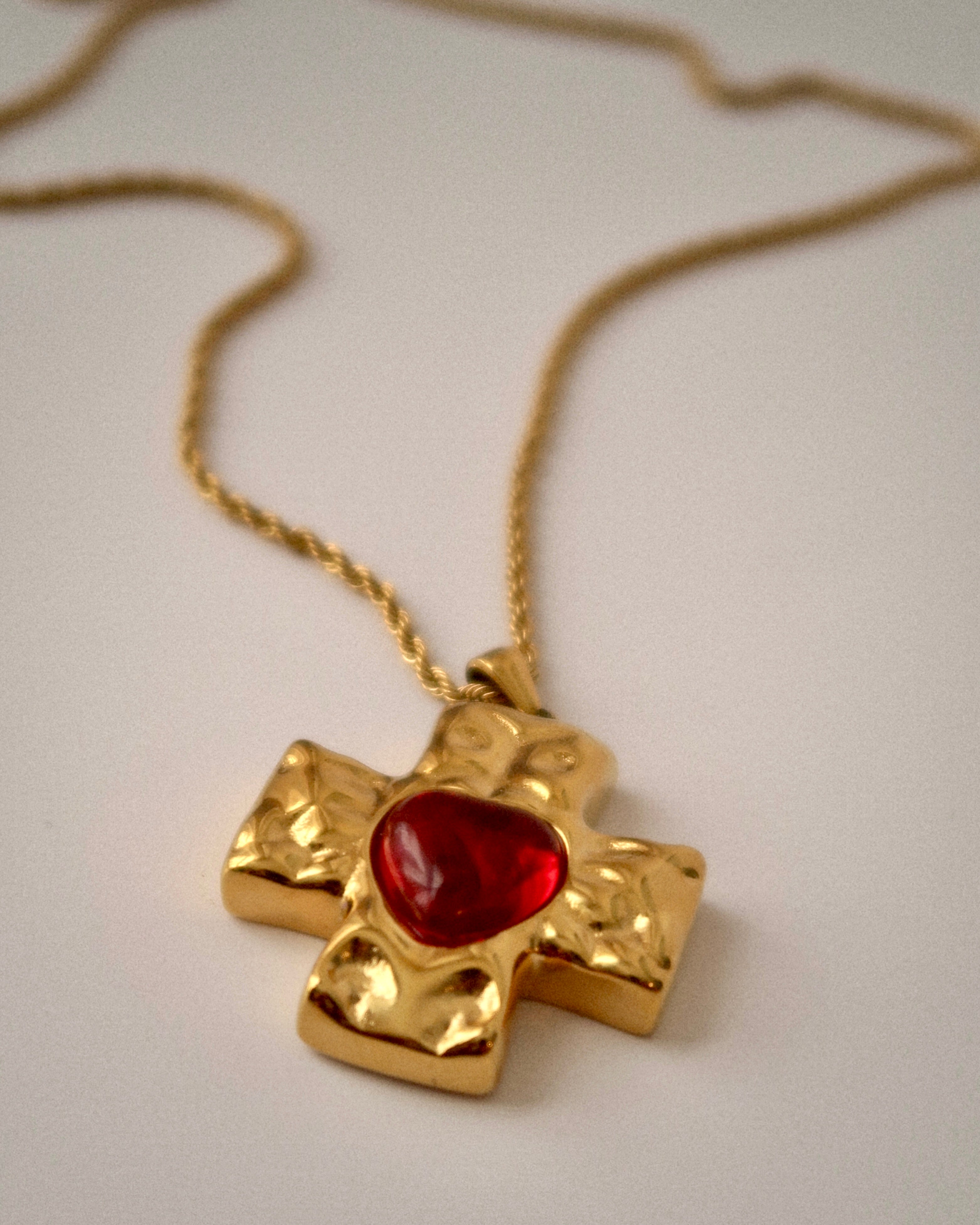 Esther Cross Necklace
