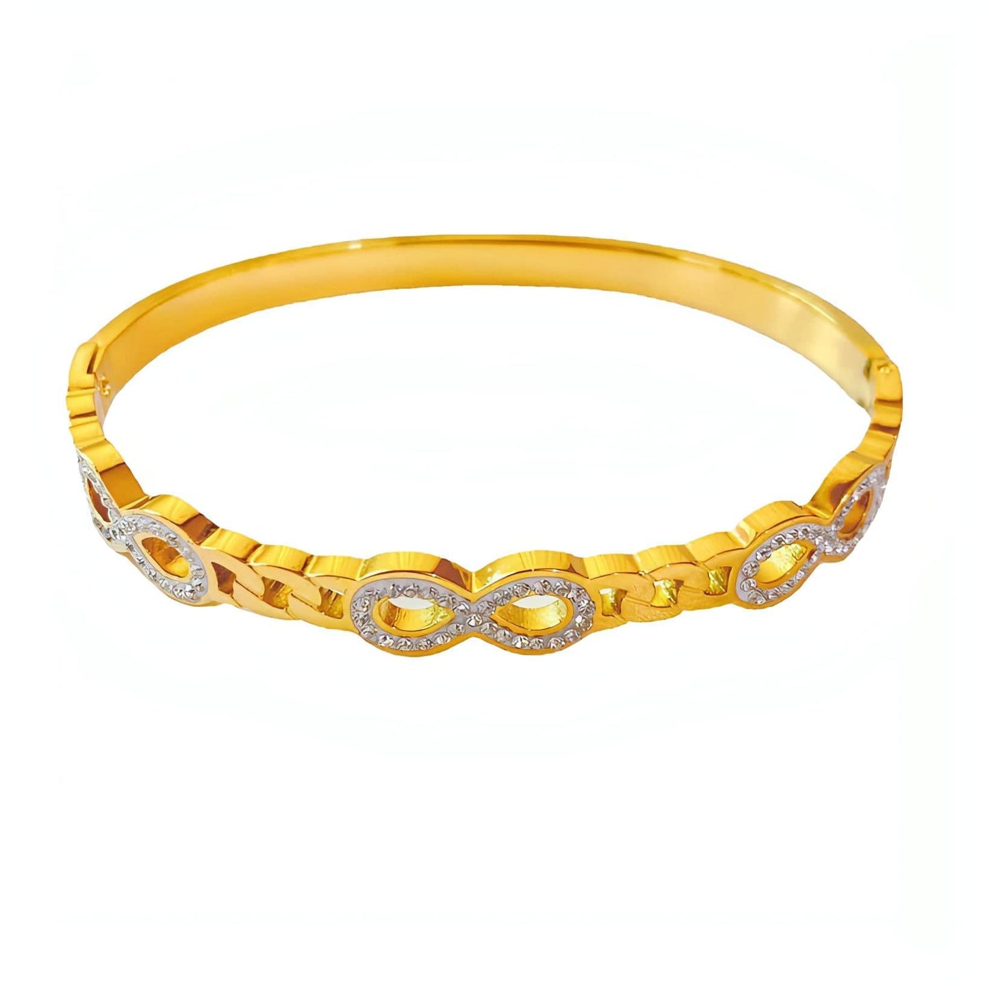 Bracelets Infinity Yellow Gold Bracelet