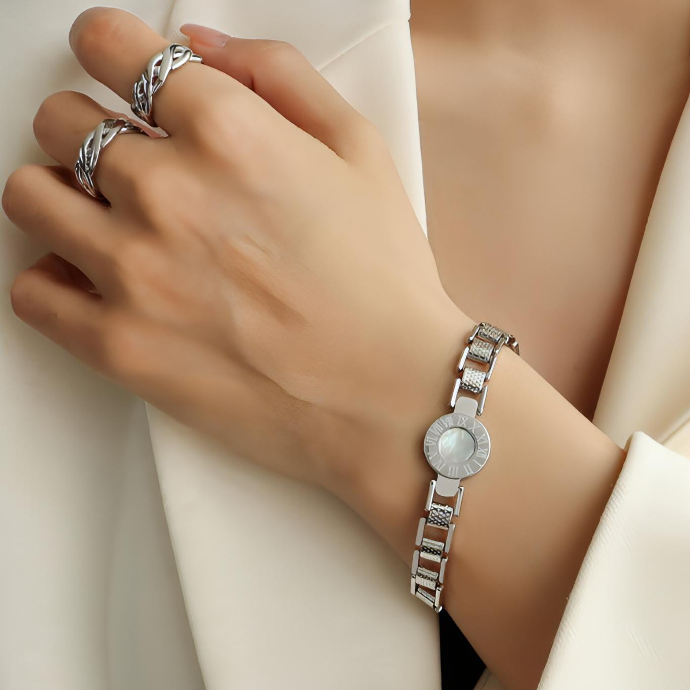 Bracelets Roma White Gold Bracelet