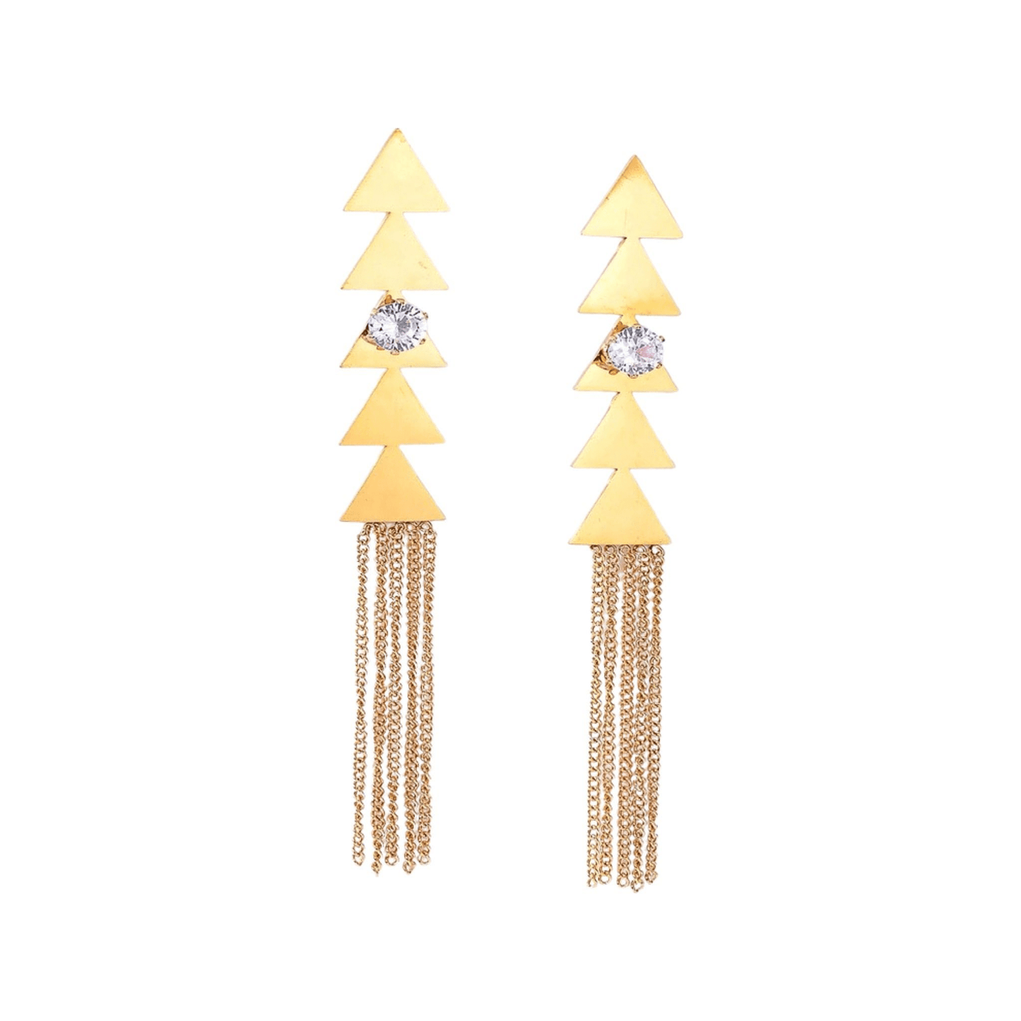 Lumina 14K Gold-Plated Cubic Zirconia Drop and Dangle Earrings