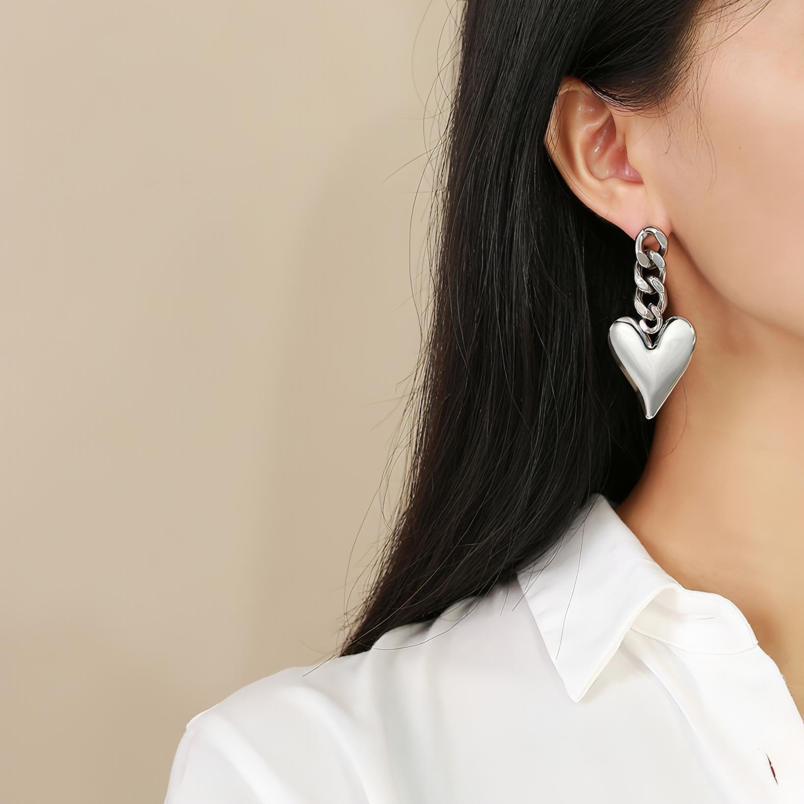 Earrings Napier Heart Earrings