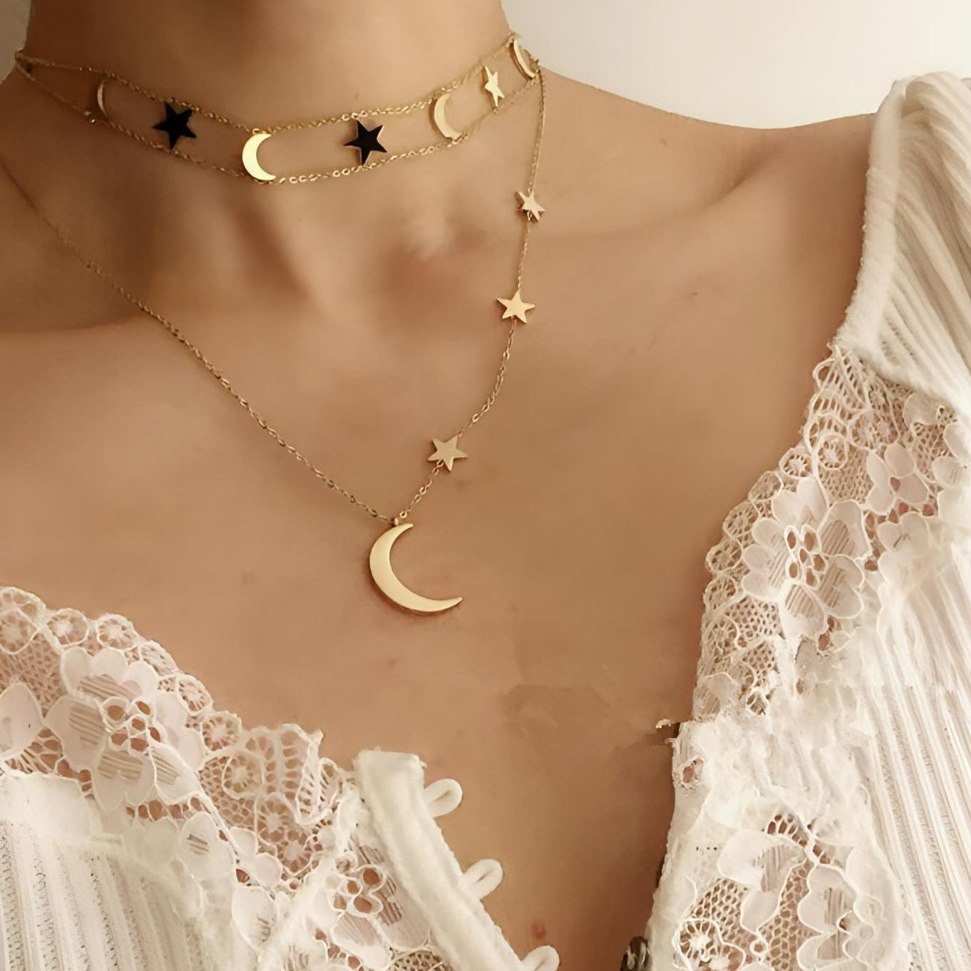 Necklaces Night Sky Necklace Set